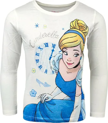 Produktbild von Langarmshirt Disney Princess Cinderella Creme 104 cm