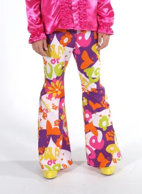 Produktbild von M207027-123-116-A Kinder Hippie-Party Hose Schlaghose Gr.116