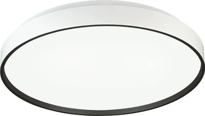 Immagine prodotto di Apparecchio LED rotondo da soffitto Jupiter, 38 x 10,3 cm, bianco con bordo nero