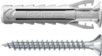 Image de Fischer 567827 vis d'ancrage / cheville murale 15 pc(s) Kit vis et cheville murale