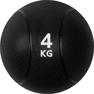 Produktbild von VirtuFit Medicijnbal Pro 4 kg Medizinball aus Gummi Schwarz