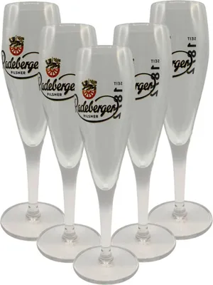 Produktbild von Radeberger Pilsner Biergläser 6er-Set – 6 x 0,2l geeicht – Seit 1872