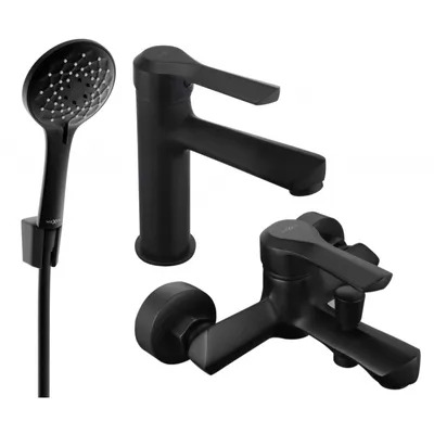 Obrázok produktu pre Mexen Sabre R74 vaňová súprava, čierna - 72103R74-70