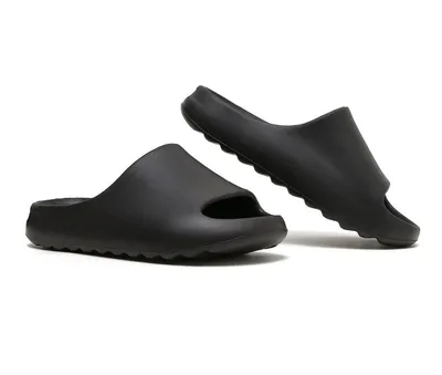 Produktbild von Damen Kokos Pantoffeln – EVA Slipper mit Dickem Absatz, Antirutsch, Sommer