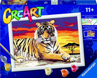 Immagine prodotto di Ravensburger CreArt Tigre maestosa