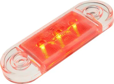 Image de Feu de gabarit - Ledson - 3.3" - 8.3cm - Rouge - 12V-24V