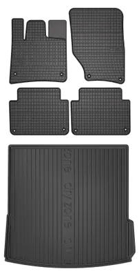 Obrázok produktu pre Gumové autokoberce SolidPRO + vaňa kufra DryZone pre: Audi Q7 I 4L 2005-2015 SUV 5 ks