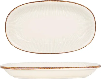 Immagine prodotto di By Bone Piatto da portata - Grace - Porcellana - 24x14,5 cm