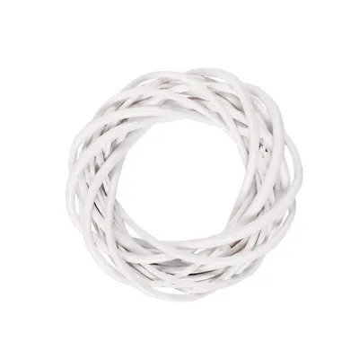 Zdjęcie produktu dla Wianek z białej wikliny 15 cm