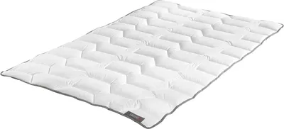 Produktbild von BADENIA TRENDLINE Sommer-Bettdecke 155x220 cm Basic weiß Bettdecke