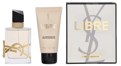 Productafbeelding van Douchegel 50 ml / Eau de Parfum spray 50 ml - YSL Libre cadeauverpakking