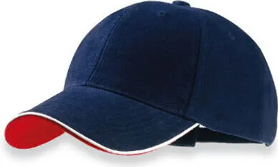 Produktbild von Atlantis  | Pilot Piping Sandwich Cap / Kappe / Mütze / Hut - Farbe: Navy/White/Red - Größe: One Size