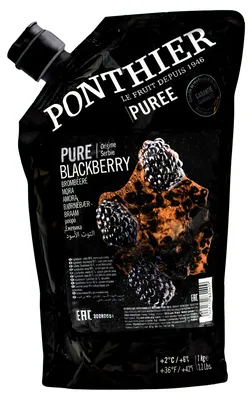 Produktbild von Ponthier BROMBEEREN PÜREE Frucht-Mark-Püree 1 KG