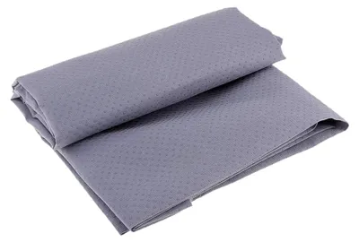 Produktbild von 1 Yard rutschfestes Material, Gewebe mit Gummipunkten, Stoff für Heimwerkerprojekte, Grau