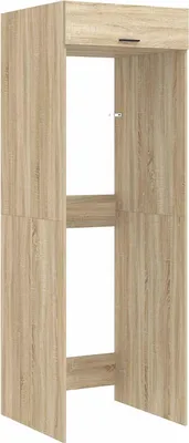 Zdjęcie produktu dla vidaXL Szafka pod pralkę Sonoma 67,5 x 68 x 200 cm Materiał drewnopochodny