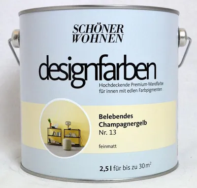 Produktbild von Designfarbe champagnergelb 100 ml