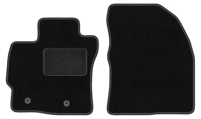 Immagine prodotto di Tappetini anteriori in moquette per Toyota Verso FL 2013-2019 (monovolume) – 2 pezzi, neri, su misura – Wielganizator LUX
