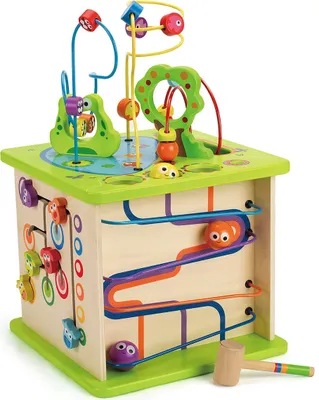 Image de Hape Totally Amazing Cube de motricité Petits animaux, E1810
