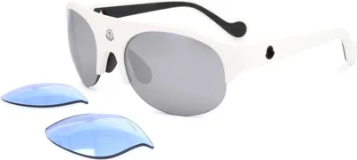 Zdjęcie produktu dla Moncler ML0050 21C WHITE 60/20/135 Uni Sonnenbrillen