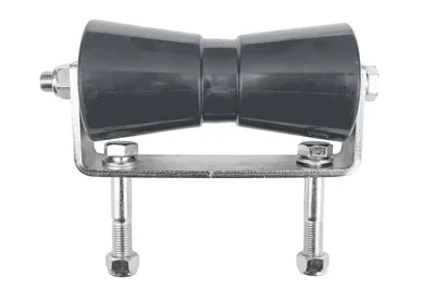 Produktbild von UNITRAILER Graue Bootsanhänger Seitenrolle 194 mm mit Halter