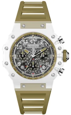 Obrázek produktu pro Invicta Racing 69682 Pánské hodinky - Quartz Movement - Akryl se stříbrným ciferníkem - 43 mm