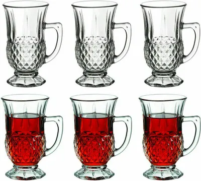 Produktbild von Pasabahce Istanbul Henkel Trinkgläser 6er  55671
