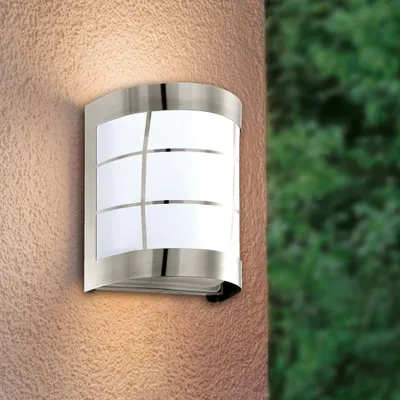 Productafbeelding van Cerno LED buitenwandlamp, roestvrij staal, buitenlamp
