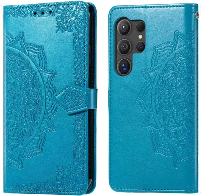 Produktbild von imoshion Mandala Klapphülle Samsung Galaxy S25 Ultra - Türkis