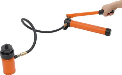 Obrázek produktu pro Hydraulická děrovací sada, uživatelsky přívětivý design, odolná konstrukce, oranžová barva