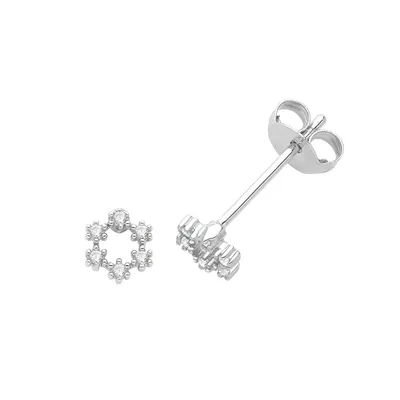 Produktbild von Edle 925 Sterling Silber Damen - Paar Ohrstecker mit Zirkonia - 5mm*5mm; TRS33289