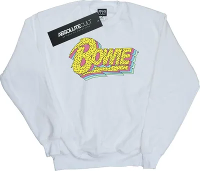 Produktbild von David Bowie - "90s" Sweatshirt für Damen BI14993 (S) (Weiß)