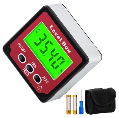 Immagine prodotto di Inclinometro digitale - Display LCD - Magnetico - 0 - 90 gradi