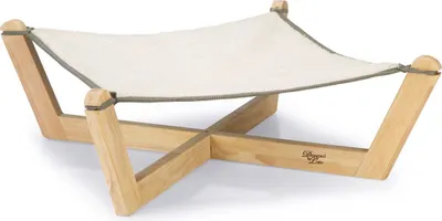 Produktbild von Designed by Lotte 409125, Hammock pet bed, Drinnen, Katze, Grau, Rechteckig, Einfarbig