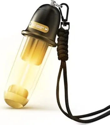 Immagine prodotto di Lampade da campeggio Smiling Shark, lampade da esterno a LED ricaricabili USB IPX4 impermeabili a 5 colori, leggere e portatili, mini campeggio, viaggi, escursioni, pesca, emergenza