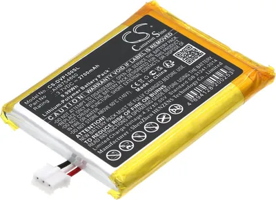Zdjęcie produktu dla TECHTEK Bateria kompatybilny z [Divoom] Ditoo Pro zastępuje AHB754860