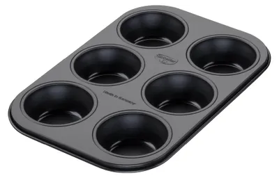 Produktbild von Dr. Oetker Classic Muffinform 6er Set  Hochwertiges Muffinblech aus Stahlblech, 540 ml, Antihaft, Backofengeeignet