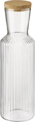 Immagine prodotto di APS  10726 APS Glaskaraffe LINES, 1,0 Liter, glasklar