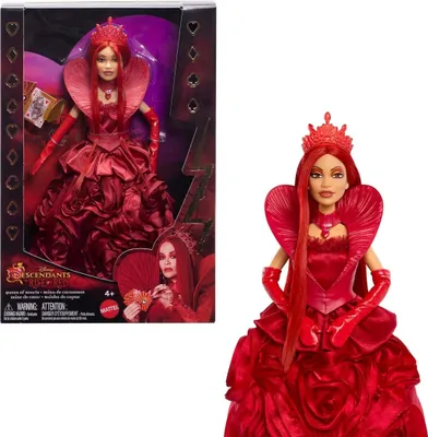 Immagine prodotto di Mattel Disney Descendants: The Rise Of Red HWV09, Bambola alla moda, Donne, 4 anni, Bambina, 279,4 mm, Multicolore