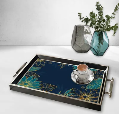Obrázok produktu pre Evila Originals, TPG9772, podnos, viacfarebný, 100 % SKLO, 50 x 29 x 3,5 cm
