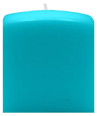 Produktbild von Quader Kerzen Ocean Blau 8 x Ø 7/7 cm, 4 Stück