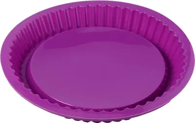 Produktbild von Stück Obstbodenform Tarteform,Tortenbodenform Silikon Tarte Backform, Backform Silikon Tortenboden, Antihaft-Silikon Backformen, Benutzt