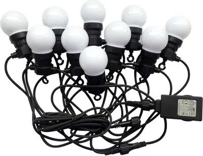 Immagine prodotto di V-TAC Ghirlanda LED da giardino 5 metri 10 lampadine 0,5W VT-70510 calda 300lm