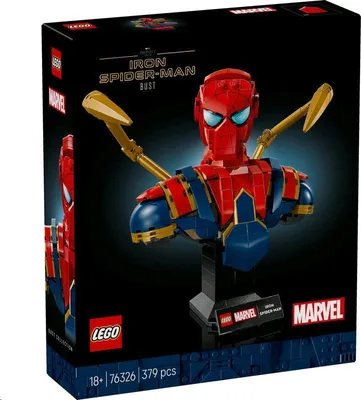 Obrázok produktu pre LEGO Busta Iron Spider-Mana, Stavebnica, 18 rok / roky, Plast, 379 kusov, 437 g