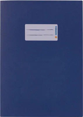 Produktbild von Heftschoner Papier A5 dunkelblau Packung mit 10 Stück