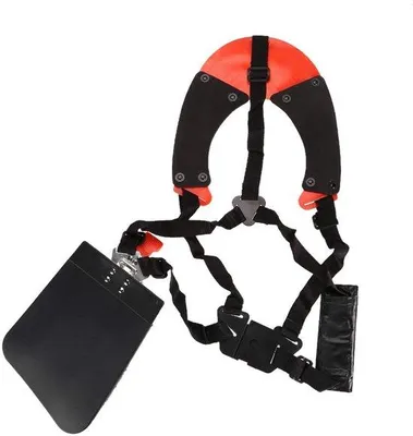 Produktbild von Professionelle Rasenmäherweste mit Sicherheitsgurt und verstellbarer Schlaufenriemen – Doppel-Läufer Nylon Riemen – Anwendungsunabhängige Rasenmäherweste.