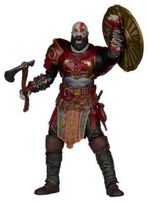 Immagine prodotto di God of War, action figure Kratos, edizione Elite di McFarlane, 18 cm, Immagine generata dall'IA