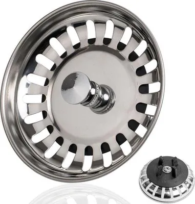 Productafbeelding van Afvoersieve, diameter 80 mm - geschikt voor Altan en Domsjö sifons