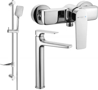 Produktbild von Mexen Lynx DF62 Brausegarnitur, Chrom - 745914DF62-00
