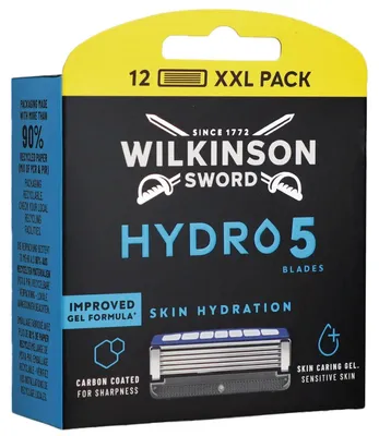 Zdjęcie produktu dla Ostrza do golarki, Hydro 5, 12 szt.