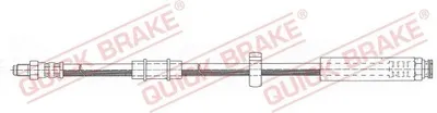 Produktbild von QUICK BRAKE 32.961 Bremsschlauch passend für PEUGEOT BOXER Kasten für FIAT DUCATO Pritsche/Fahrgestell (230) DUCATO Kasten (244) DUCATO Bus (230)